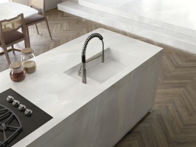 Lapidura Alabastro White 12Mm Porselen Tezgah (1)